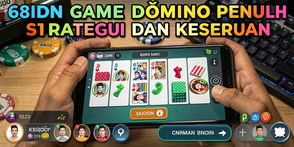 Tampilan menarik dari gameplay Domino 68IDN yang mengasyikkan.