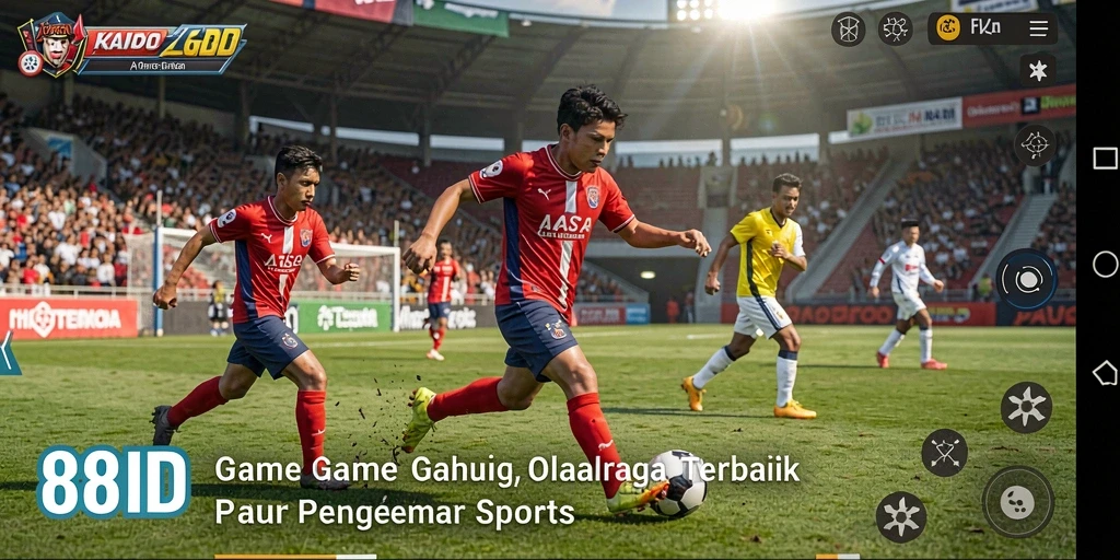Screenshot utama 88ID menampilkan pertandingan olahraga yang seru dan mendebarkan.