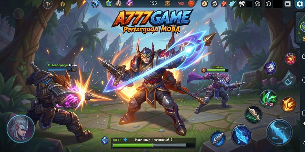 Tampilan menarik dari gameplay A777GAME yang penuh aksi.