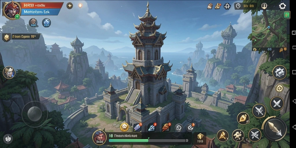 Gameplay HR89 menakjubkan dengan menara menaklukkan musuh.