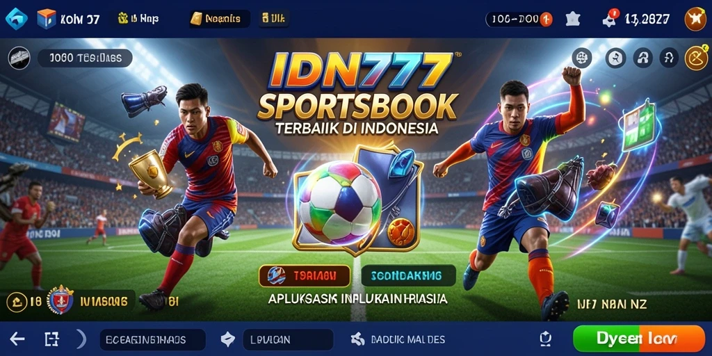 Tampilan gameplay menarik dari aplikasi Sportsbook IDN777.