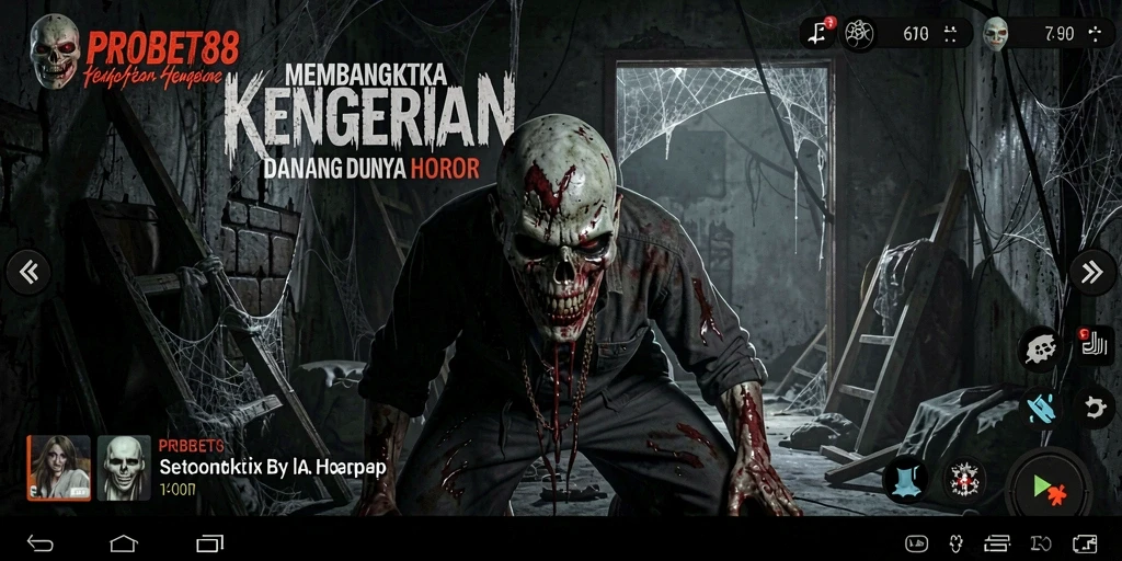 Tampilan mendebarkan dari gameplay PROBET88 yang penuh kengerian.