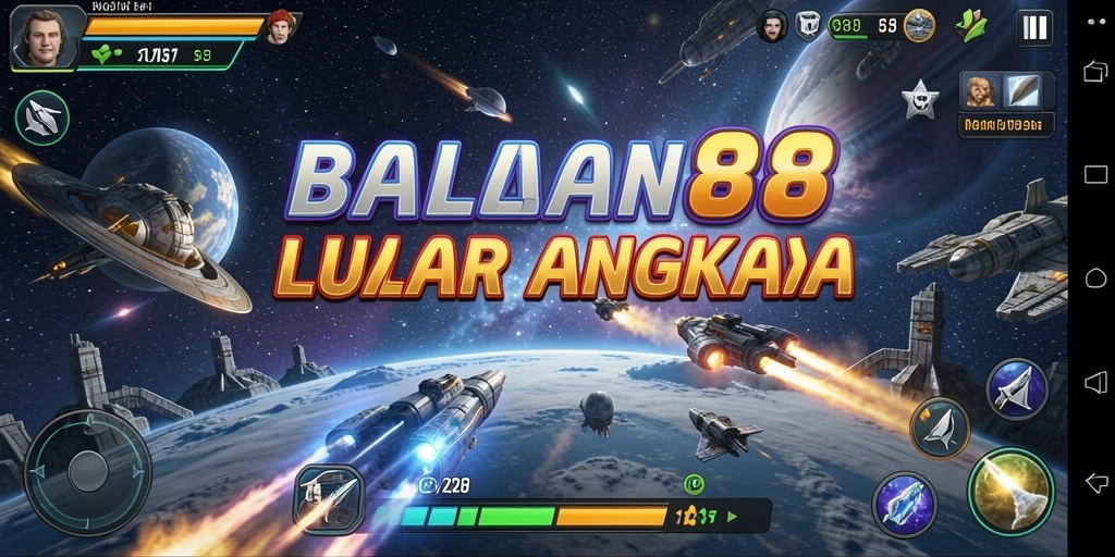 Tampilan gameplay racing yang seru dan mendebarkan di SPACEMAN88.